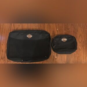 Harley-Davidson Black Toiletry Bag Set (2)